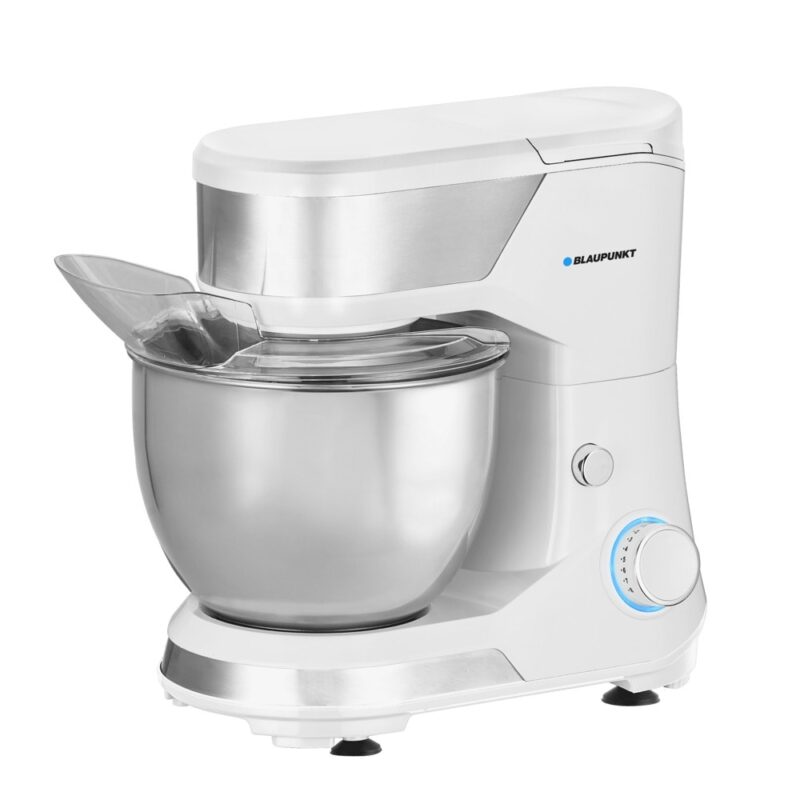 Миксер Blaupunkt SMM501, 1000W, 5 l обем на купата, бъркалки за тесто, бял Намаления и отстъпки ЧеренПетък 3