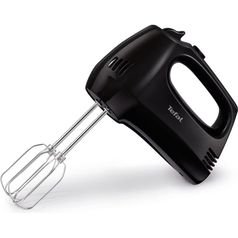 Миксер Tefal Equinox HT310811, 300W, 5 степени на работа, 2 бъркалки за тесто, черен Намаления и отстъпки ЧеренПетък 2