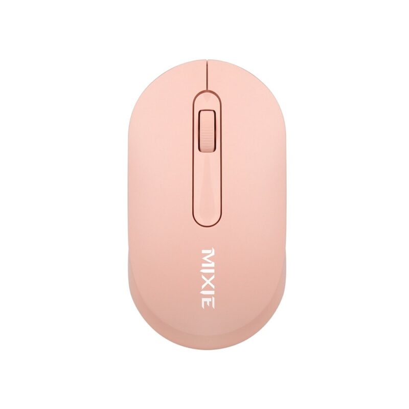 Мишка Mixie R518, оптична (1000 DPI), 3 бутона, безжична, USB, розов Намаления и отстъпки ЧеренПетък 3