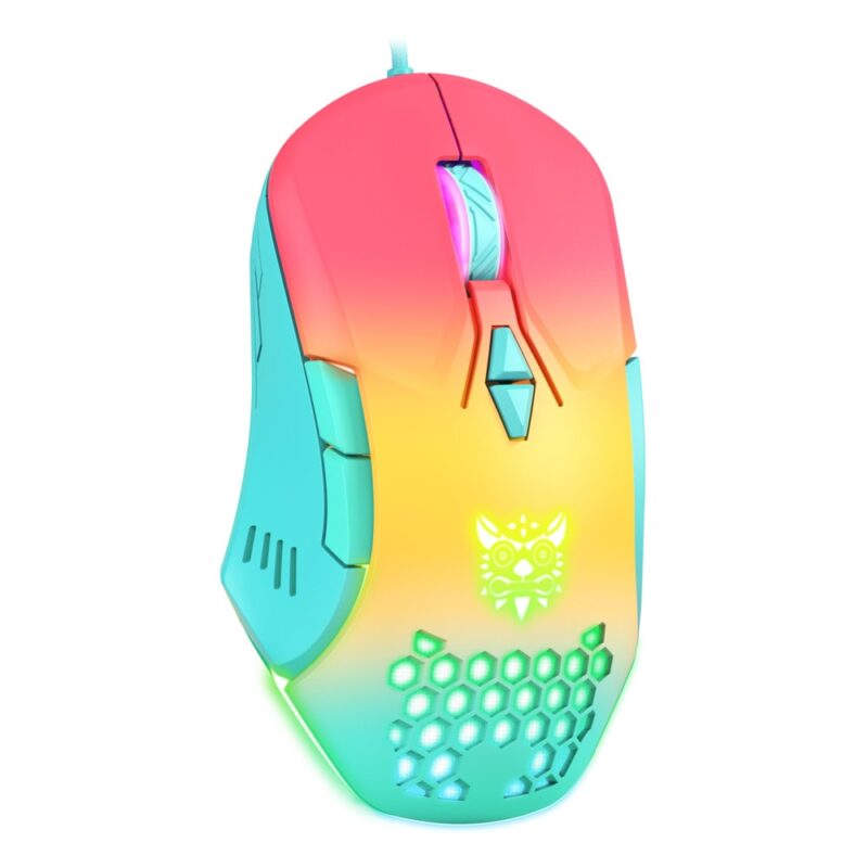 Мишка Onikuma CW902, оптична (6400dpi), USB, зелена, RGB подсветка, 7 бутона Намаления и отстъпки ЧеренПетък 3