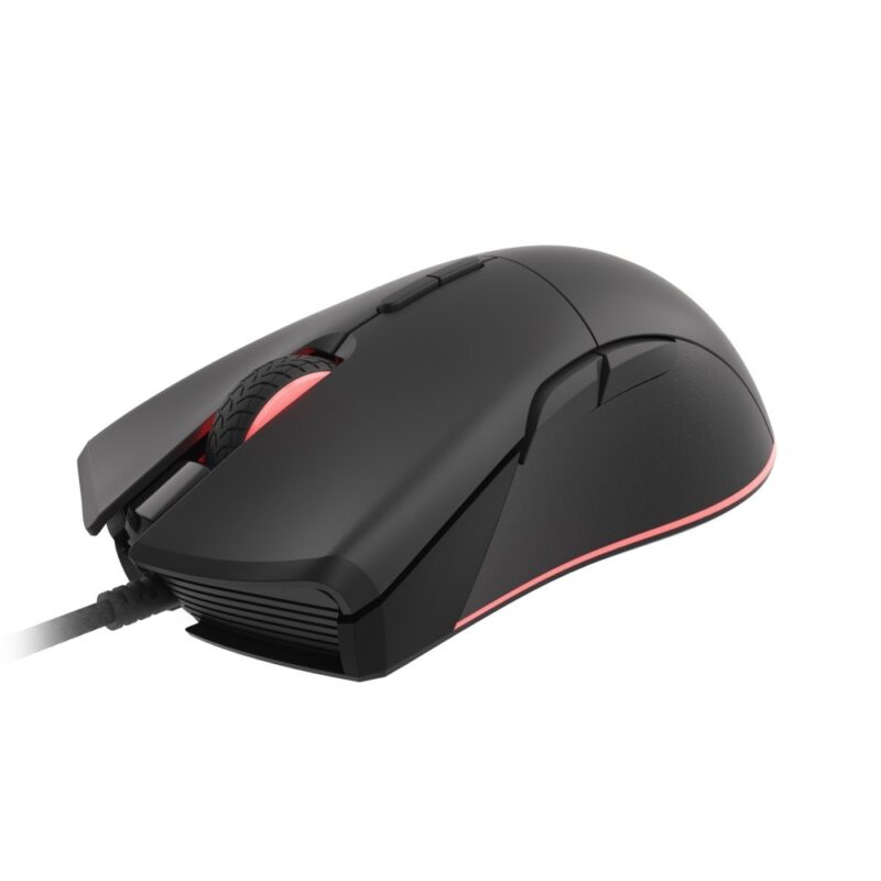 Genesis Gaming Mouse Krypton 290 6400 DPI RGB Backlit With Software Black − Main button switches with lifetime up to 10 million clicks
− 6-levels DPI switch
− DPI indicator
− Ergonomic shape
− RGB backlight with PRISMO effect
− Built-in memory
− 7 programmable buttons
− Braided cable
− Gaming software with macro recording PRODUCT SPECIFICATION:
Sensor type Optical
Resolution 200 - 6400 DPI
Maximum frame rate 6000 FPS
Maximum acceleration 22 G
Maximum tracking speed 66 ... / / Мишка Genesis Krypton 290, оптична (6400 dpi), 7 бутона, RGB подветка, черна