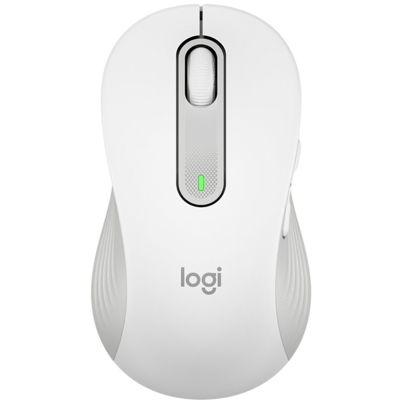 Мишка Logitech Signature M650 L Left Off-white, оптична(4000 dpi), безжична, Bluetooth, бяла Намаления и отстъпки ЧеренПетък 3