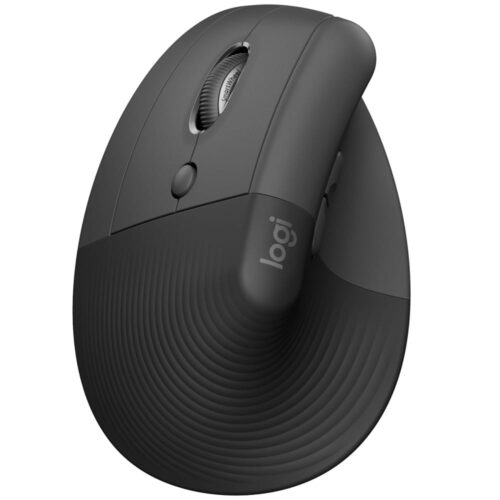 Мишка Logitech Lift Left Vertical Ergonomic Mouse, оптична (4000 dpi), безжична, Bluetooth, черна Намаления и отстъпки ЧеренПетък