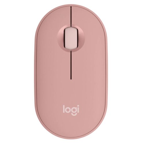 Мишка Logitech Pebble 2 M350s (910-007014), оптична (4000dpi), безжична, Bluetooth, розова, SilentTouch Намаления и отстъпки ЧеренПетък