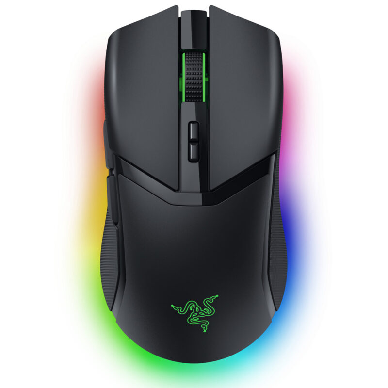 Мишка Razer Cobra Pro, оптична (30000 dpi), безжична, Bluetooth, USB, подсветка, черна Намаления и отстъпки ЧеренПетък 2