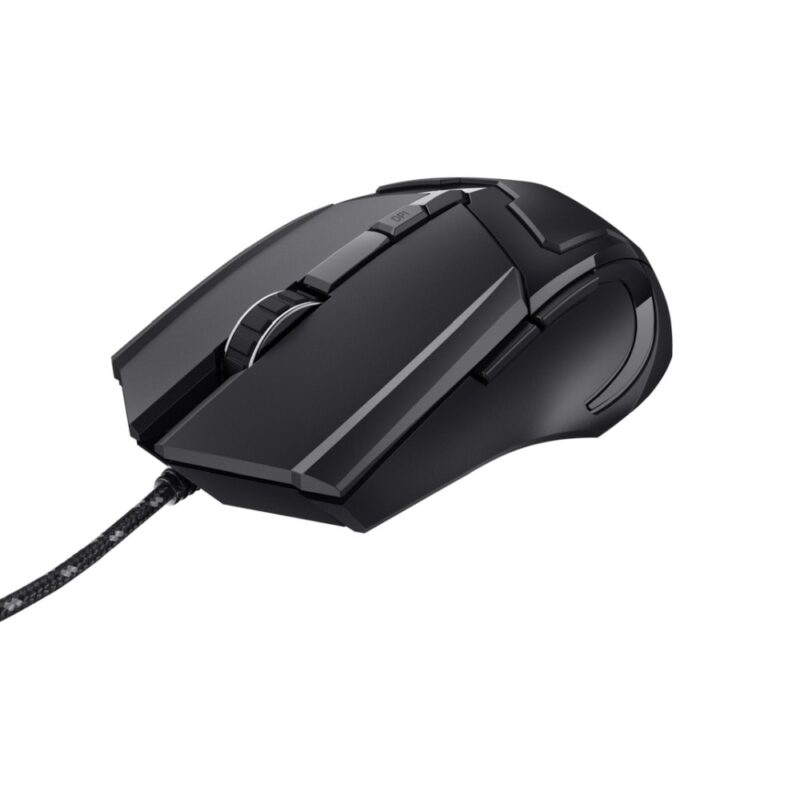 Мишка Trust Basics Gaming Mouse, оптична (4800 dpi), USB, черна, 6 бутона Намаления и отстъпки ЧеренПетък 3