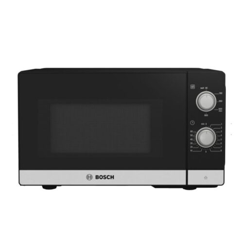 Микровълнова фурна Bosch FFL020MS2 SER2, с грил, електронно управление, 800W, 20л. обем, 5 степени на мощност, инокс