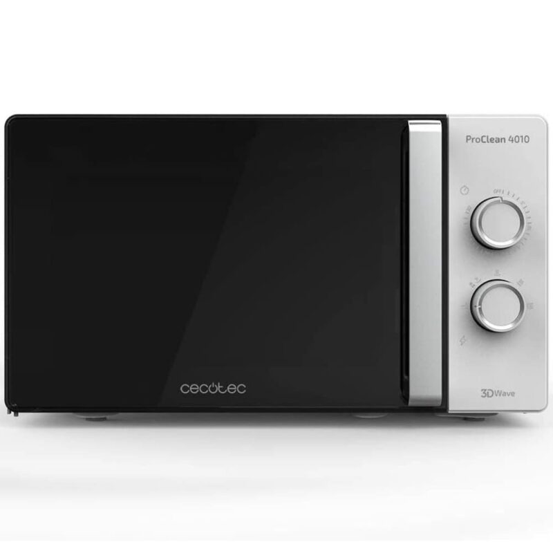 Микровълнова фурна Cecotec ProClean 4010, механично управление, 700W, 23л. обем, 6 нива на мощност, черна Намаления и отстъпки ЧеренПетък 3
