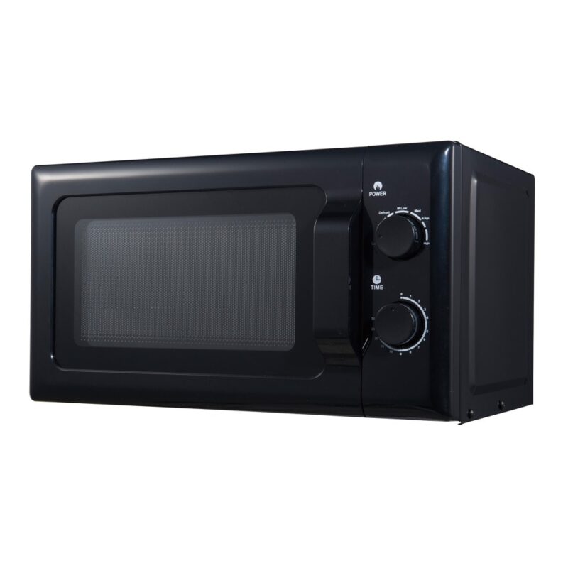 Микровълнова фурна Crown CDMO-2066B, механично управление, 700W, 20l обем, 6 степени на мощност, черна Намаления и отстъпки ЧеренПетък 3