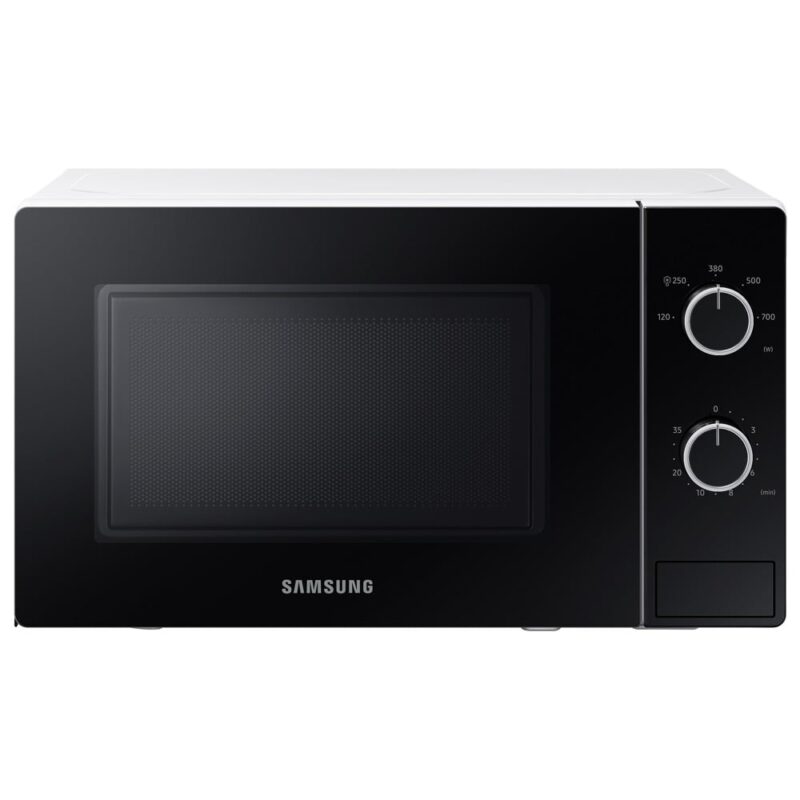 Микровълнова фурна Samsung MS20A3010AH/OL, механично управление, 700W, 20л. обем, 5 степени на мощност, черна Намаления и отстъпки ЧеренПетък 3