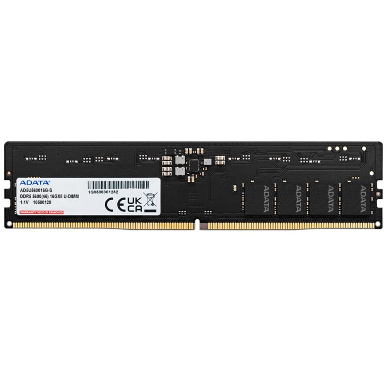 Памет 16GB DDR5 5600MHz, A-Data AD5U560016G-S, 1.1V Намаления и отстъпки ЧеренПетък 3