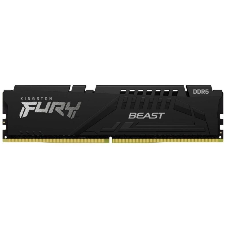 Памет 16GB DDR5 6000MHz, Kingston FURY Beast Black KF560C40BB-16, 1.1 V Намаления и отстъпки ЧеренПетък 3