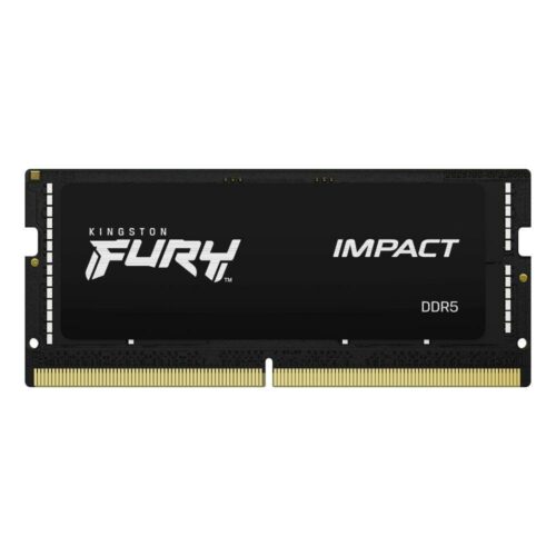 Памет 16GB DDR5, 4800MHz, SO-DIMM, Kingston Fury Impact KF548S38IB-16, 1.1V