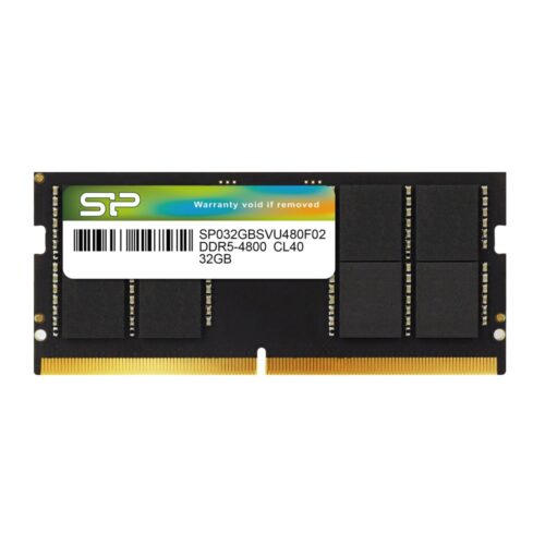 Памет 32GB DDR5 4800MHz, SO-DIMM, Silicon Power SP032GBSVU480F02, 1.1V