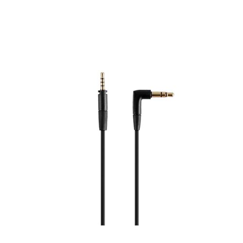 Кабел Sennheiser HD 450BT, съвместим с Sennheiser HD 450BT, HD 400S, HD 4.40 BT, HD 4.50 BTNC, MB 360 UC, 1.4m, черен