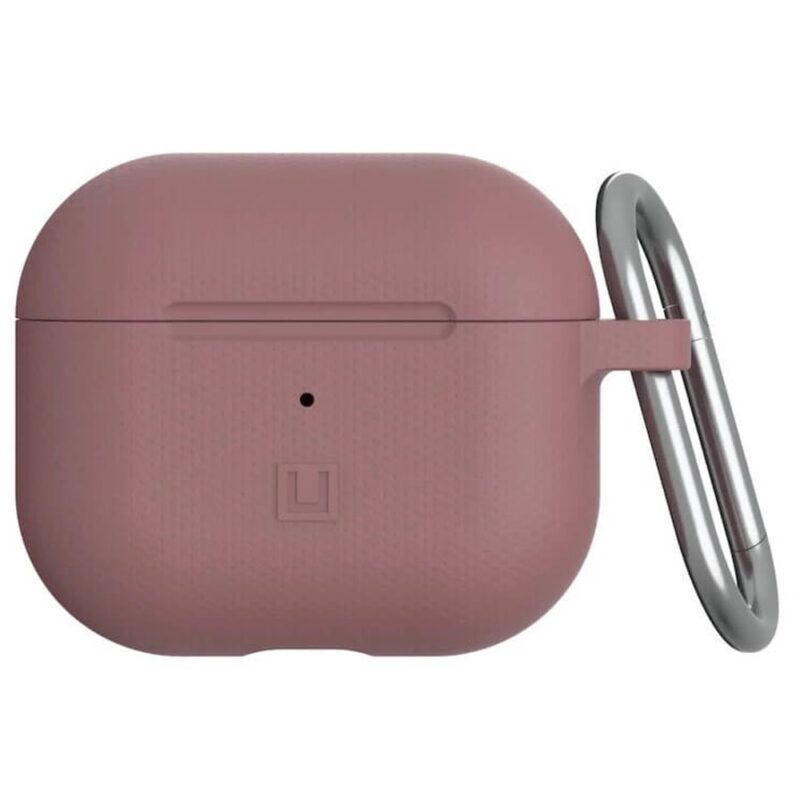 Защитен калъф Urban Armor Soft Touch U DOT Silicone Case, за Apple Airpods 3, силиконов, с карабинер, лилав Намаления и отстъпки ЧеренПетък 3