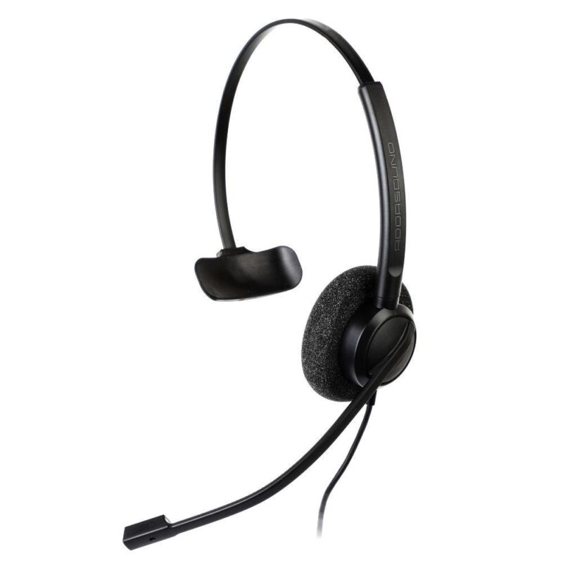Конферентна слушалка Addasound Crystal 2731 Mono, черна Намаления и отстъпки ЧеренПетък 3