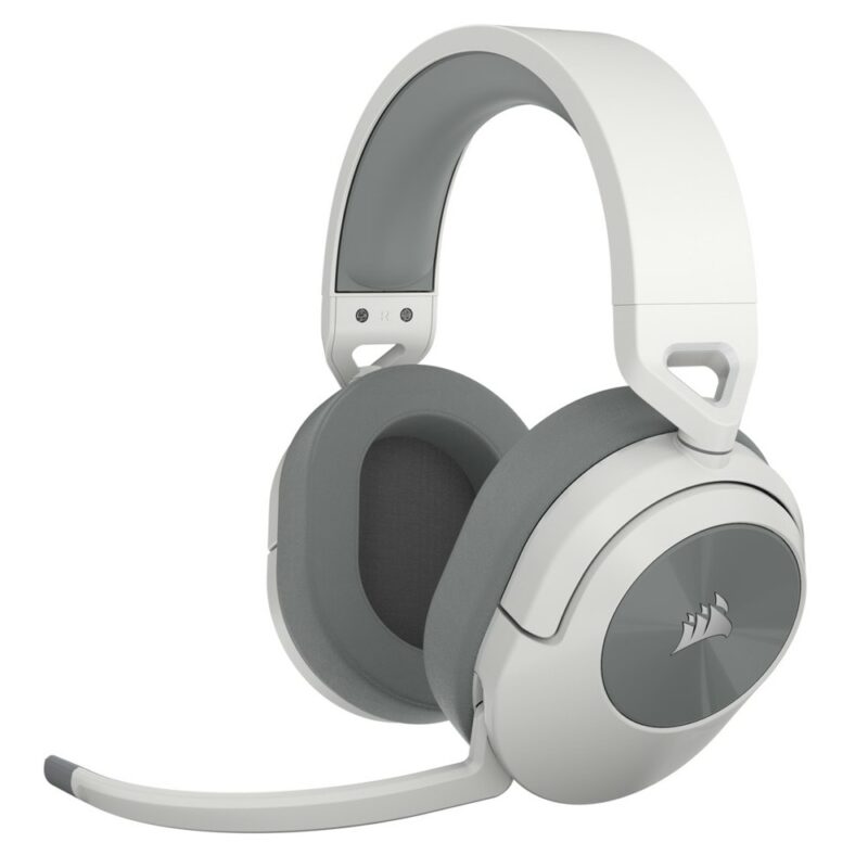 Слушалки Corsair HS55 Wireless, безжични, Bluetooth, микрофон, 50mm драйвери, Dolby Audio 7.1, бели Намаления и отстъпки ЧеренПетък 3