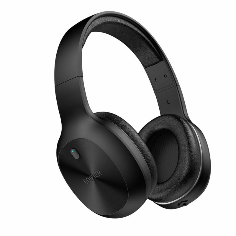 Слушалки Edifier W600BT, жични/безжични, микрофон, Bluetooth, 3.5mm жак, 40mm драйвери, до 30 часа време на работа, черни Намаления и отстъпки ЧеренПетък 3