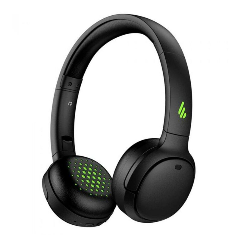Слушалки Edifier WH500, безжични, микрофон, Bluetooth, 30mm драйвери, до 40 часа време на работа, черни Намаления и отстъпки ЧеренПетък 3