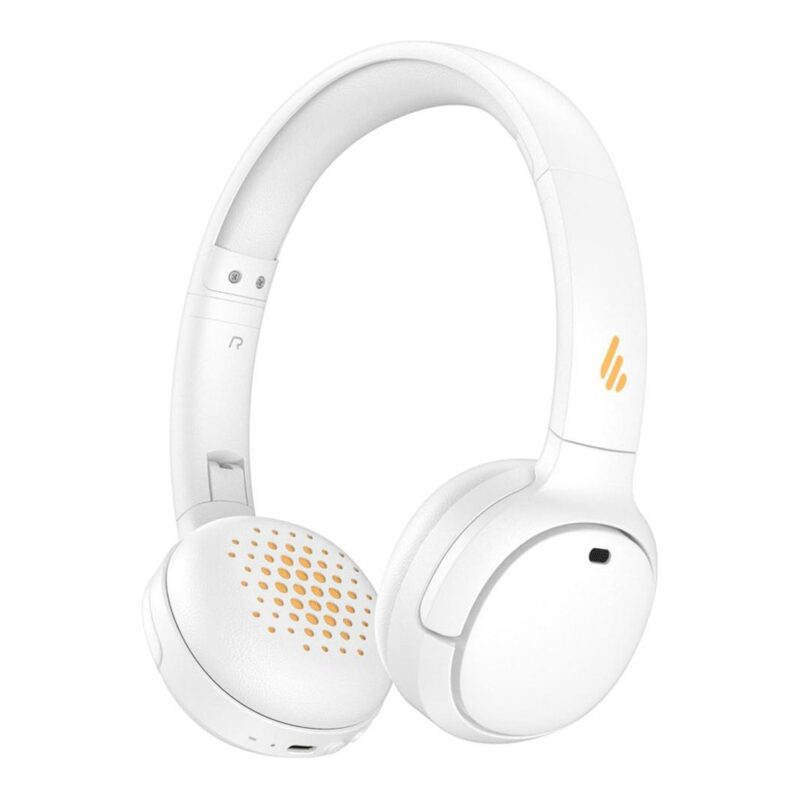 Слушалки Edifier WH500, безжични, микрофон, Bluetooth, 30mm драйвери, до 40 часа време на работа, бели Намаления и отстъпки ЧеренПетък 3