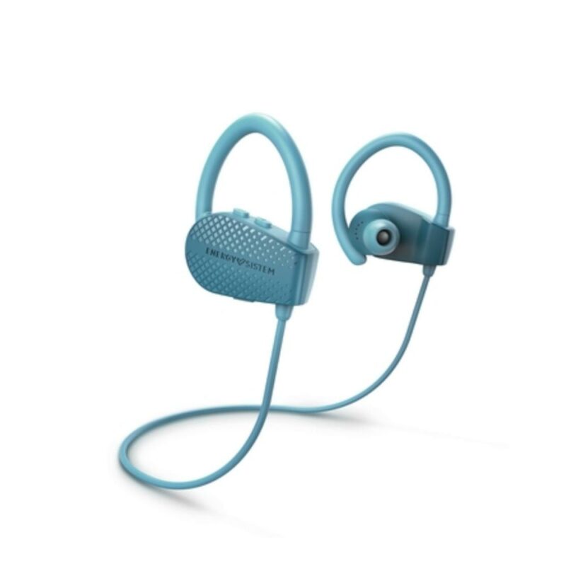 Слушалки Energy Sistem Sport 1+ (451791), безжични, микрофон, Bluetooth, време на работа до 8 часа, сини Намаления и отстъпки ЧеренПетък 3