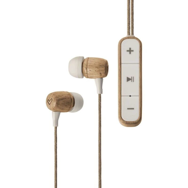 Слушалки Energy Sistem Energy Eco 452392, безжични, Bluetooth, микрофон, тип „тапи“, Handsfree функция, Google/Siri асистент, кафяви Намаления и отстъпки ЧеренПетък 3