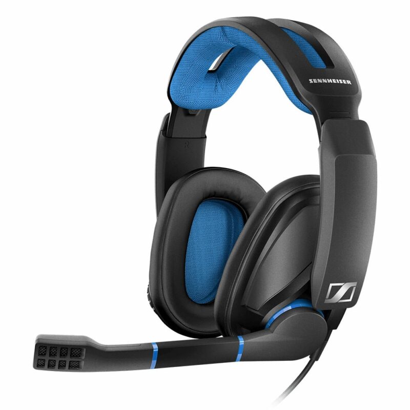 Слушалки EPOS | Sennheiser GSP 300, шумопотискащ микрофон, 3.5mm Jack, 15Hz-26kHz честотен диапазон, черно-сини Намаления и отстъпки ЧеренПетък 3