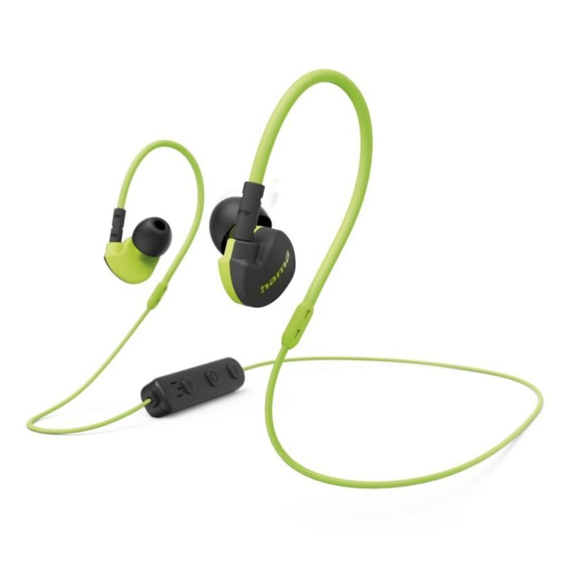 Слушалки Hama Freedom Athletics (184119), безжични, микрофон, до 6 часа време на работа, Bluetooth, жълти Намаления и отстъпки ЧеренПетък 3