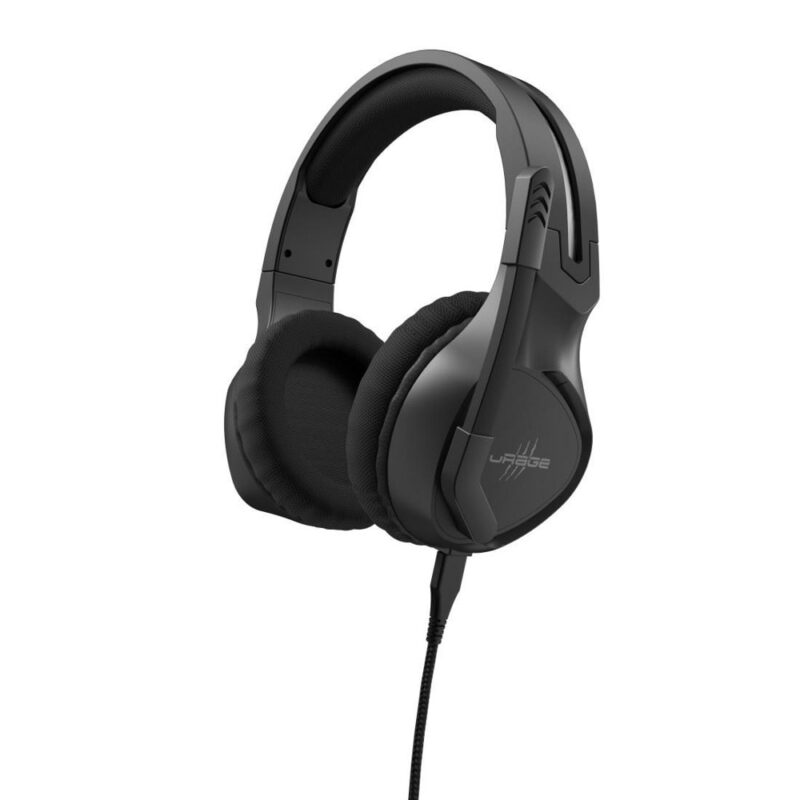 Слушалки Hama uRage SoundZ 300 V2, микрофон, Jack 3.5mm, DTS:Headphone:X, 50mm драйвери, черни Намаления и отстъпки ЧеренПетък 3