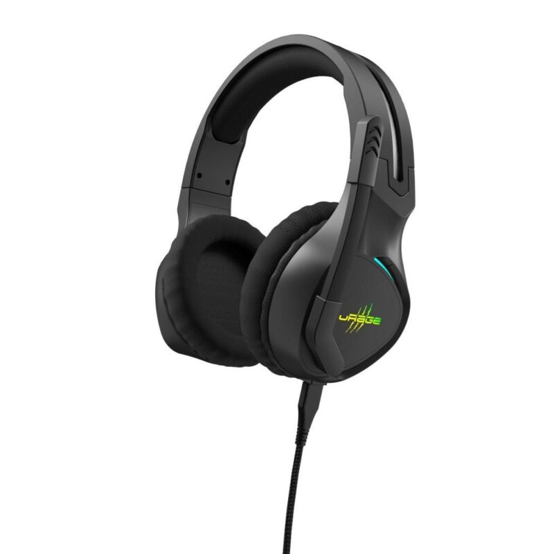 Слушалки Hama uRage SoundZ 710 V2, микрофон, USB, DTS:Headphone:X, 7.1 Virtual Surround, 50mm драйвери, черни Намаления и отстъпки ЧеренПетък 3