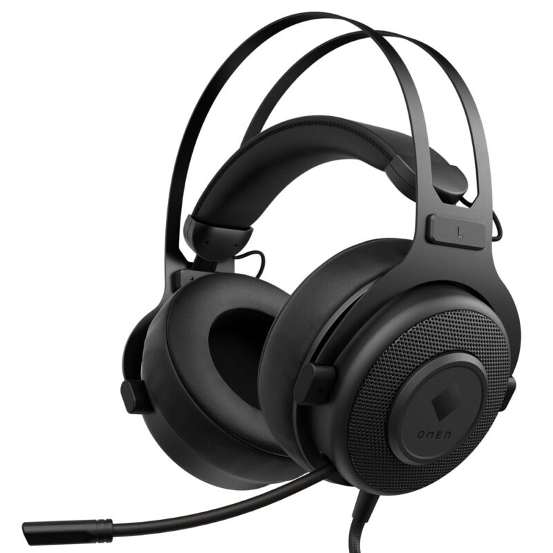 Слушалки HP OMEN Blast Headset, микрофон, 53mm драйвери, черни Намаления и отстъпки ЧеренПетък 3