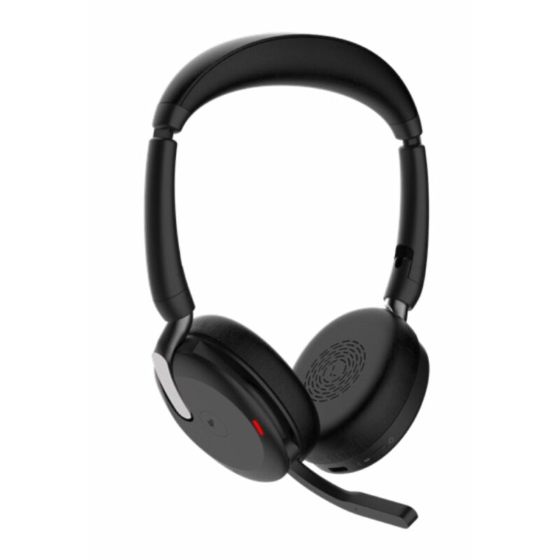 Слушалки Jabra Evolve2 65 Flex (26699-999-899), безжични, микрофон, 28mm драйвери, Hybrid ANC шумопотискане, Bluetooth, USB-C, до 32 часа време на работа, Jabra ClearVoic … Намаления и отстъпки ЧеренПетък 3