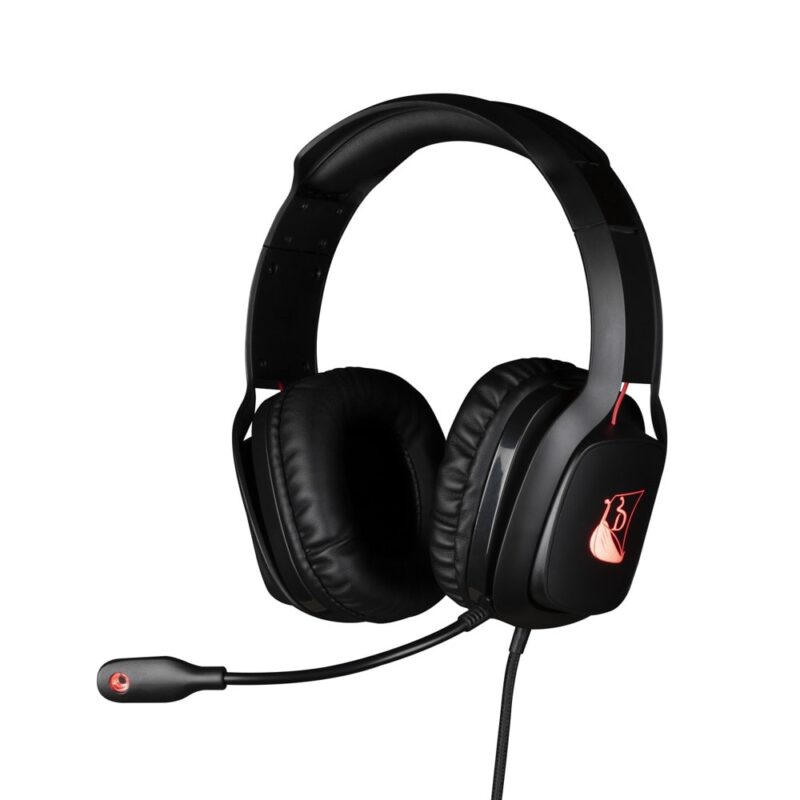 Слушалки Konix Drakkar Mistlur, USB, микрофон, гейминг, черни Намаления и отстъпки ЧеренПетък 3