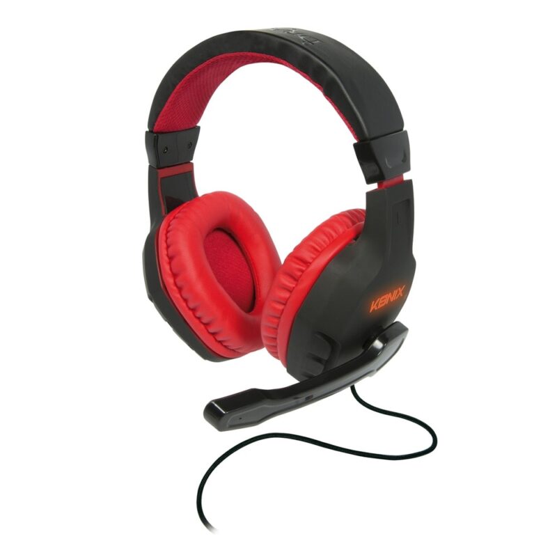 Слушалки Konix Drakkar Skald, 2x 3.5mm жак, USB, микрофон, черни Намаления и отстъпки ЧеренПетък 3