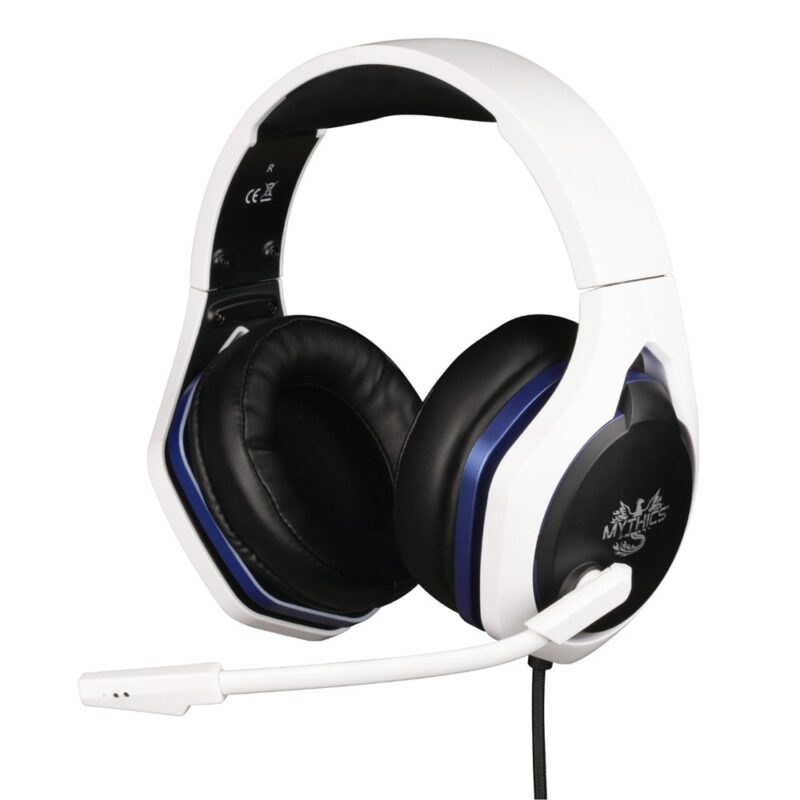 Слушалки Konix Mythics Hyperion, 3.5mm жак, микрофон, гейминг, бели Намаления и отстъпки ЧеренПетък 3