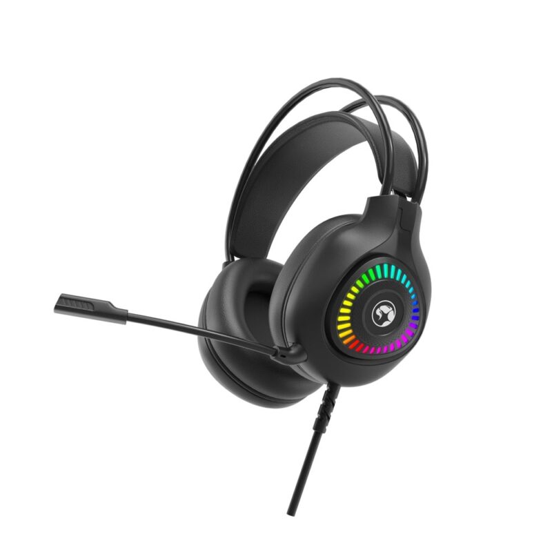 Слушалки Marvo H8325, микрофон, USB, 3.5mm жак, гейминг, черни Намаления и отстъпки ЧеренПетък 3