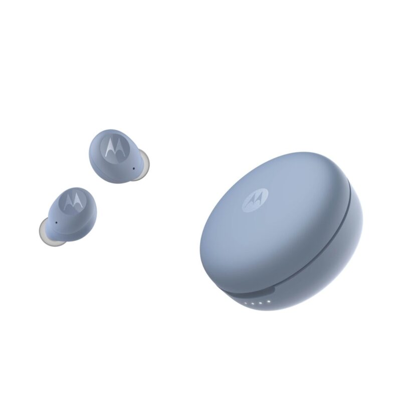 Слушалки Motorola VerveBuds 250, безжични, Bluetooth, микрофон, IPX5, сини Намаления и отстъпки ЧеренПетък 3