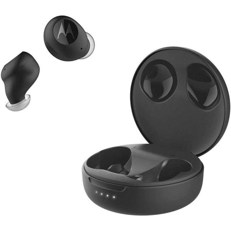Слушалки Motorola VerveBuds 250, безжични, Bluetooth, микрофон, IPX5, черни Намаления и отстъпки ЧеренПетък 3