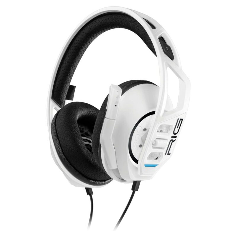 Слушалки Nacon Rig 300 Pro HS, микрофон, 3.5mm жак, гейминг, бели Намаления и отстъпки ЧеренПетък 3