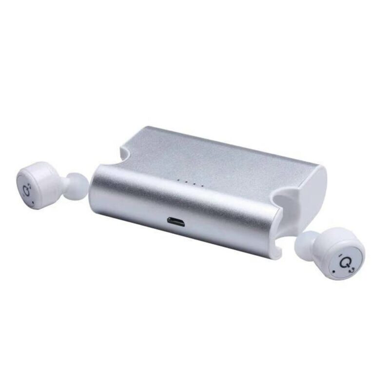 Слушалки Platinet PM1080W, безжични, микрофон, Bluetooth, време на работа до 5 часа, бели Намаления и отстъпки ЧеренПетък 3