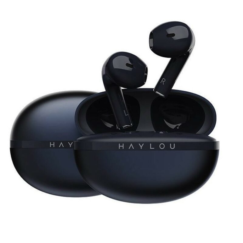 Слушалки Xiaomi Haylou X1 2023, безжични, микрофон, Bluetooth, време на работа до 5.5 часа, сини Намаления и отстъпки ЧеренПетък 3
