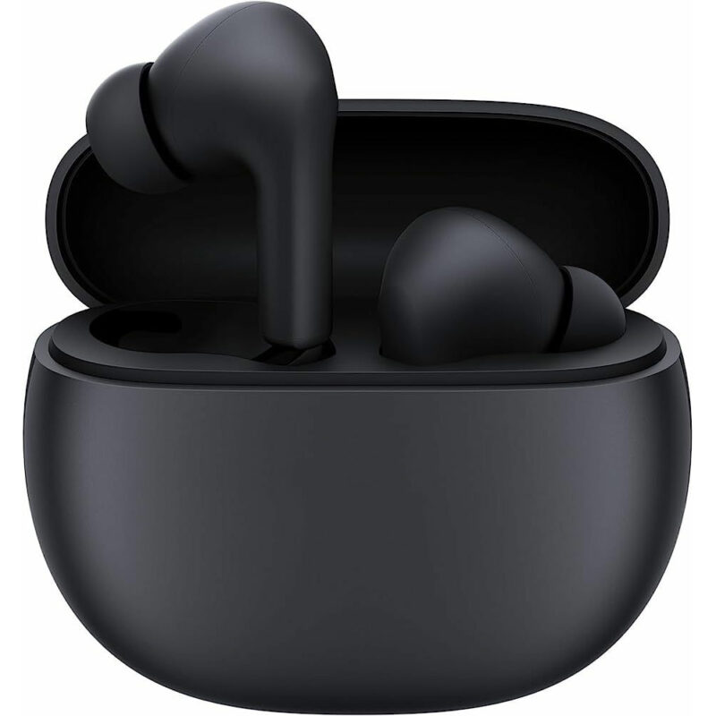 Слушалки Xiaomi Redmi Buds 4 Active, безжични, Bluetooth, микрофон, тип „тапи“, до 5 часа време на работа, черни Намаления и отстъпки ЧеренПетък 3
