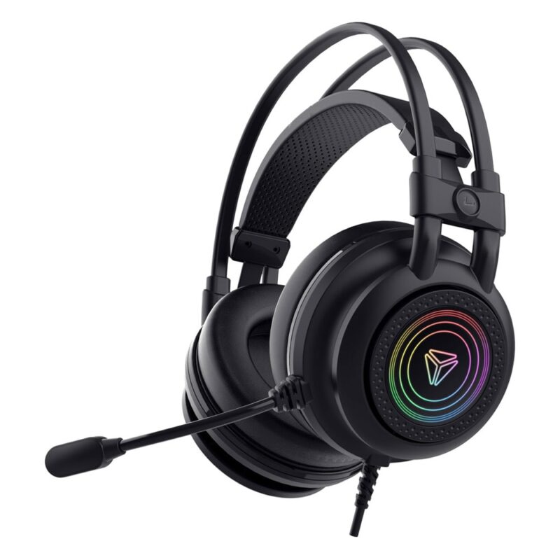 Слушалки Yenkee YHP 3035 Shadow, USB, микрофон, гейминг, черни Намаления и отстъпки ЧеренПетък 3