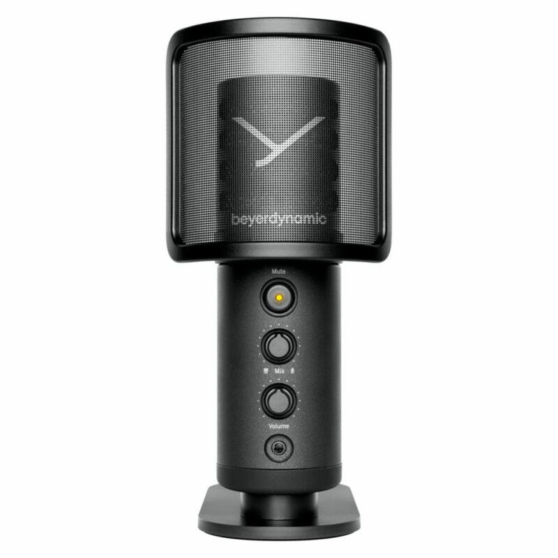 Микрофон beyerdynamic FOX USB, кондензаторен, кардиоиден, 24-bit/96kHz, USB, черен Намаления и отстъпки ЧеренПетък 3