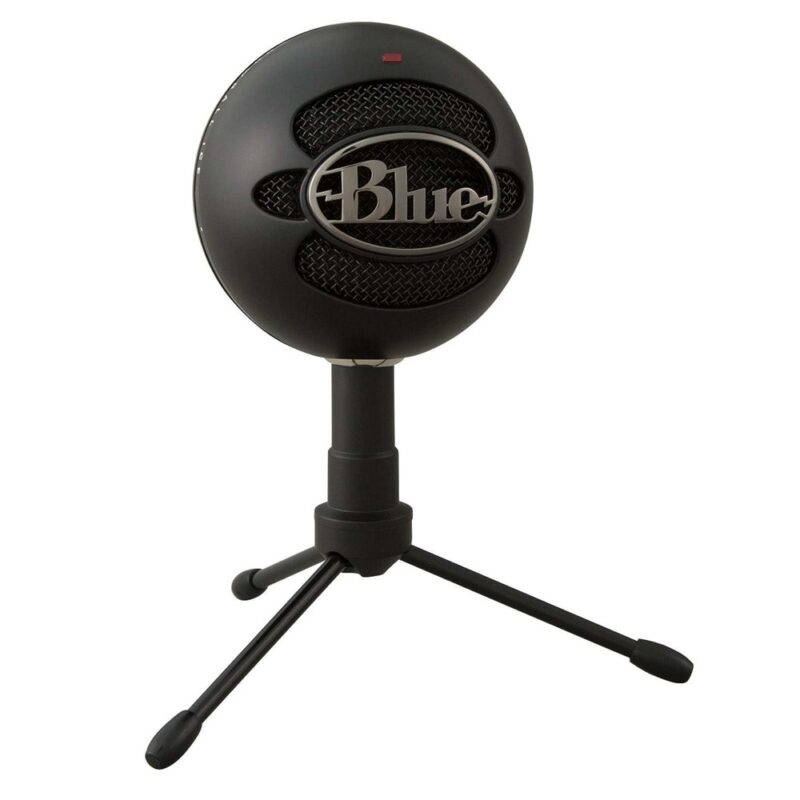Микрофон Logitech Snowball iCE (988-000067), кардиоиден, кондензаторен, USB, черен Намаления и отстъпки ЧеренПетък 3
