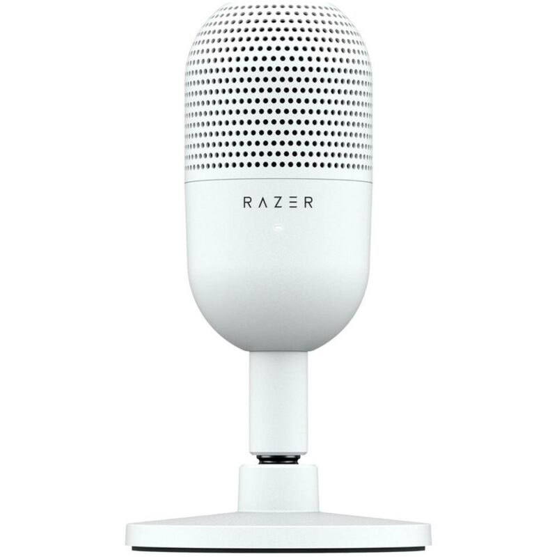 Микрофон Razer Seiren V3 Mini, кондензаторен, суперкардиоиден, бял Намаления и отстъпки ЧеренПетък 3