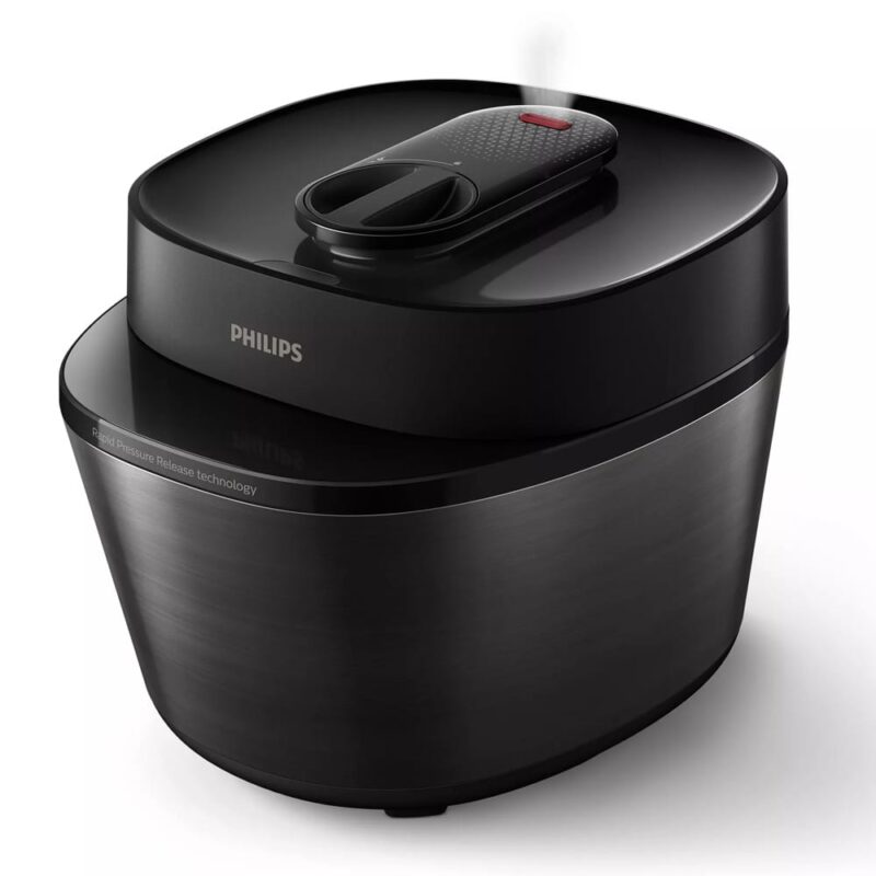 Многофункционален уред за готвене под налягане Philips HD2151/40, 5 л капацитет, 35 програми, функция за поддържане на топлината, 1000W, черен Намаления и отстъпки ЧеренПетък 3