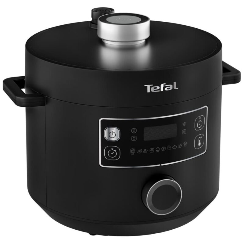 Мултифункционален уред за готвене Tefal CY754830, 5 л. капацитет, 10 програми, 1090W, черен Намаления и отстъпки ЧеренПетък 2