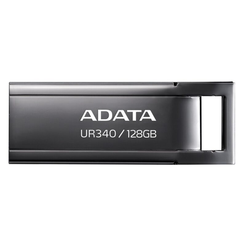 Памет 128GB USB Flash Drive, A-Data Royal UR340, USB 3.2 Gen1, черна Намаления и отстъпки ЧеренПетък 3